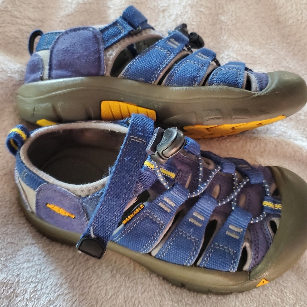 Keen Newport H2 Kids Sandals Waterproof Sport Blue Sandals Little Kid Size 13US